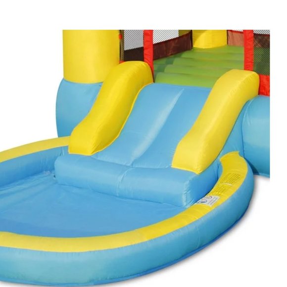 Happy Hop Bouncy Castle with Pool Slide - Picture 3 of 6